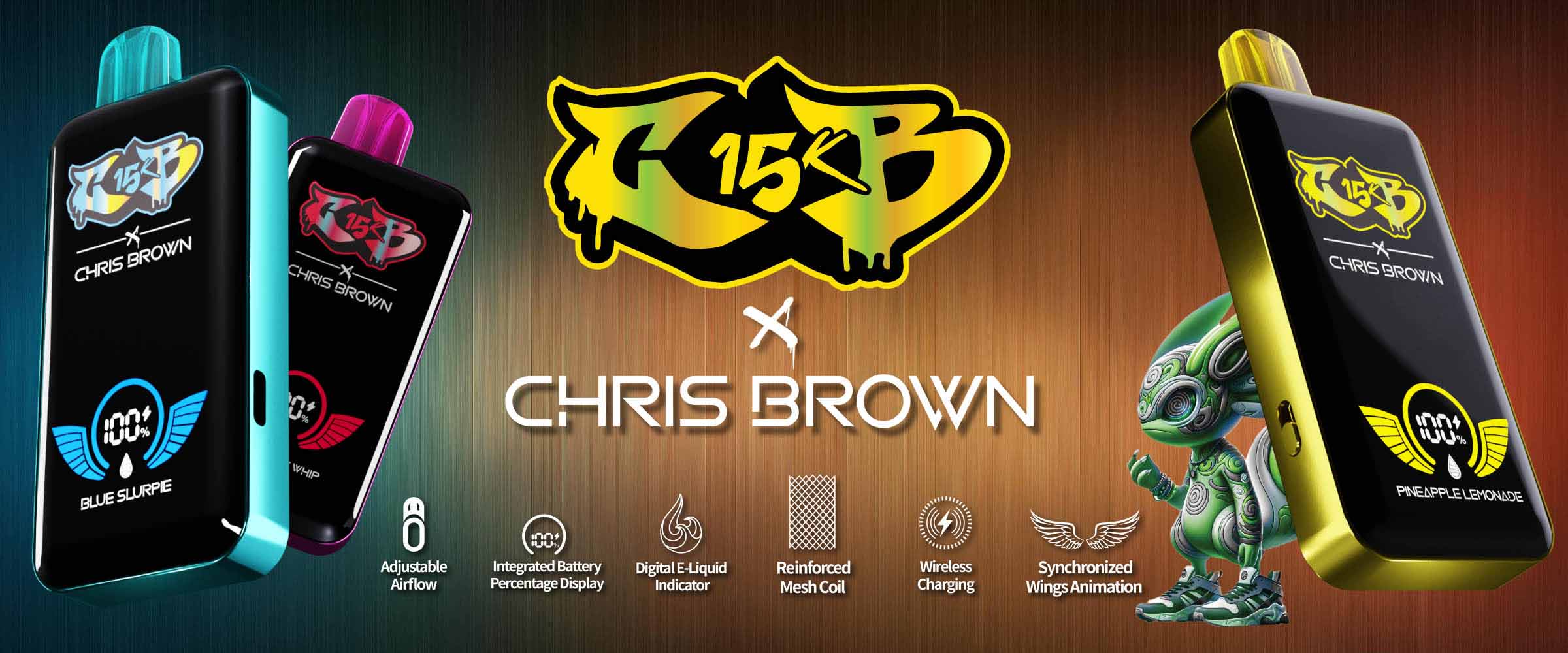Chris Brown Vape CB15K Banner 3